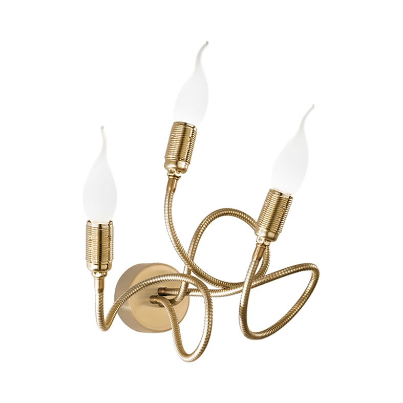 ROSSINI RSSA.3460-3-OS APPLIQUE ORO SATINATO E14 IP20