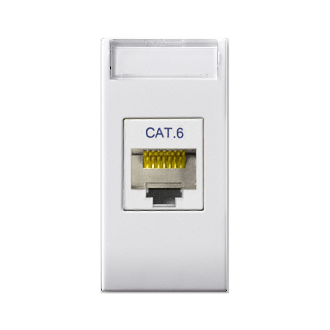 AVE - AVE441027C6 PRESA RJ45 CAT.6 UTP AVE DOMUS 1M