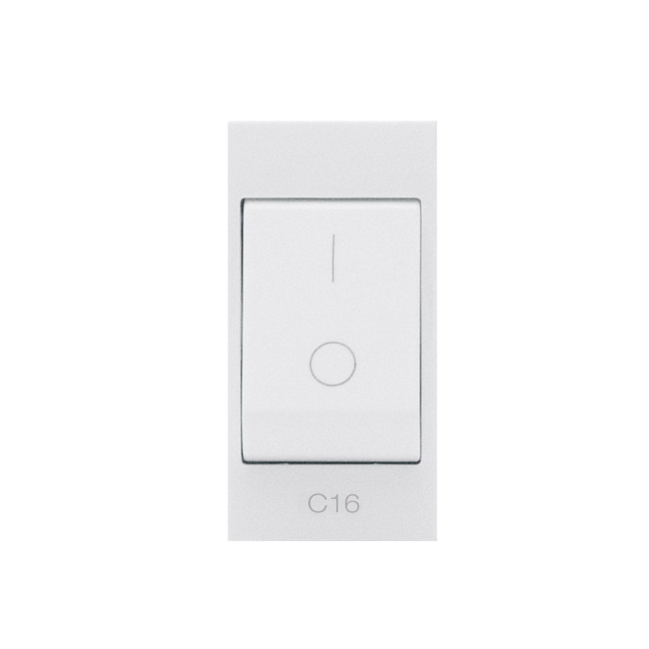 AVE - AVE441052X16 INTER.MAGN. 1P+N 16A 3KA DOMUS 1M