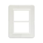 AVE - AVE44P033B PLACCA PERSONAL44 BIANCO 3+3M