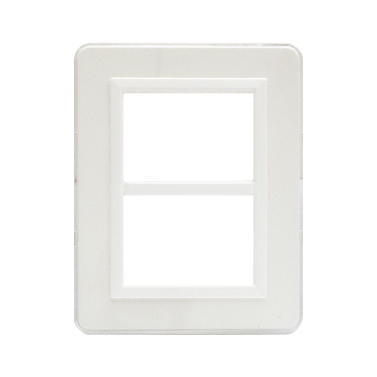 AVE AVE44P033B PLACCA PERSONAL44 BIANCO 3+3M