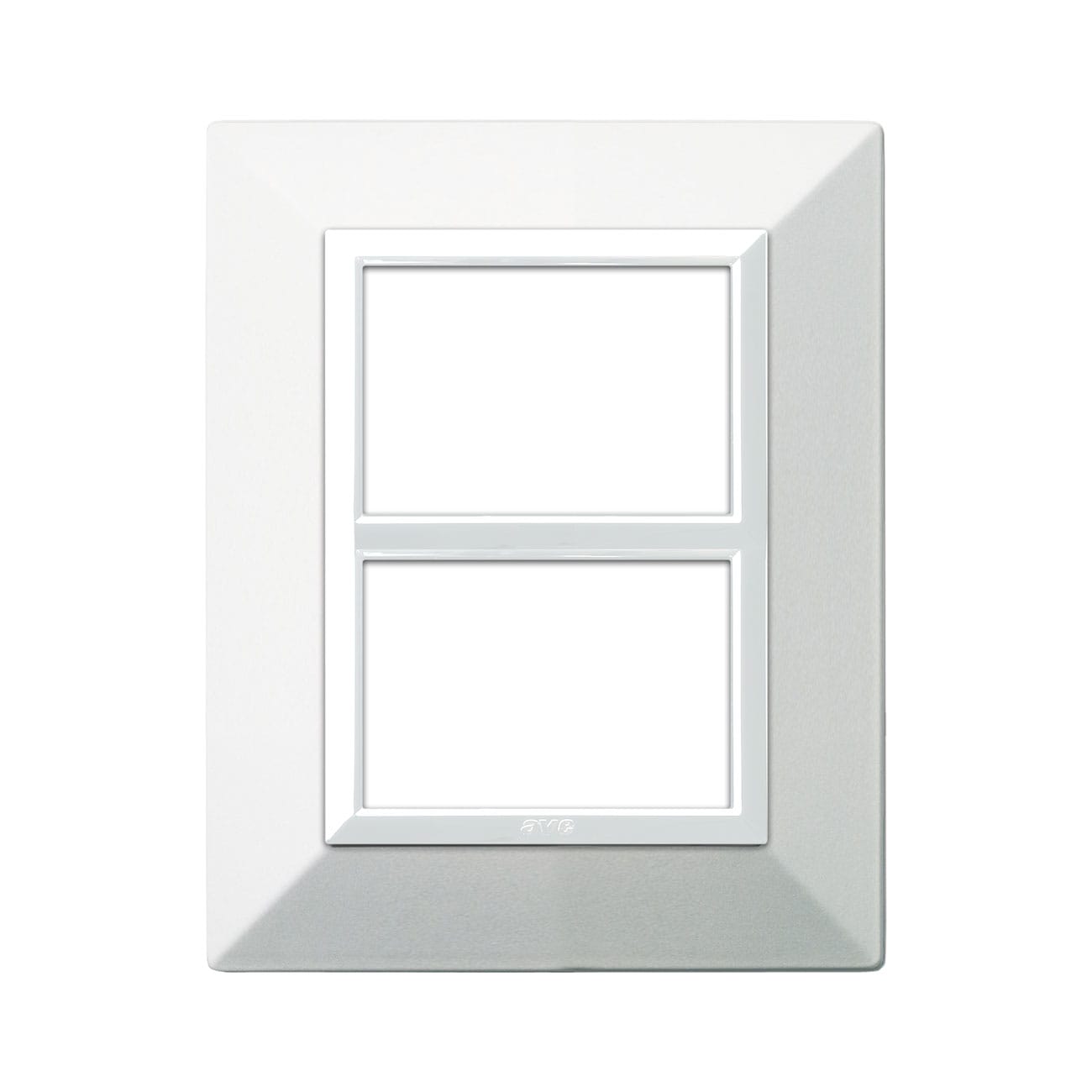 AVE AVE44P933B PLACCA ZAMA44 BIANCO RAL9010 3+3M