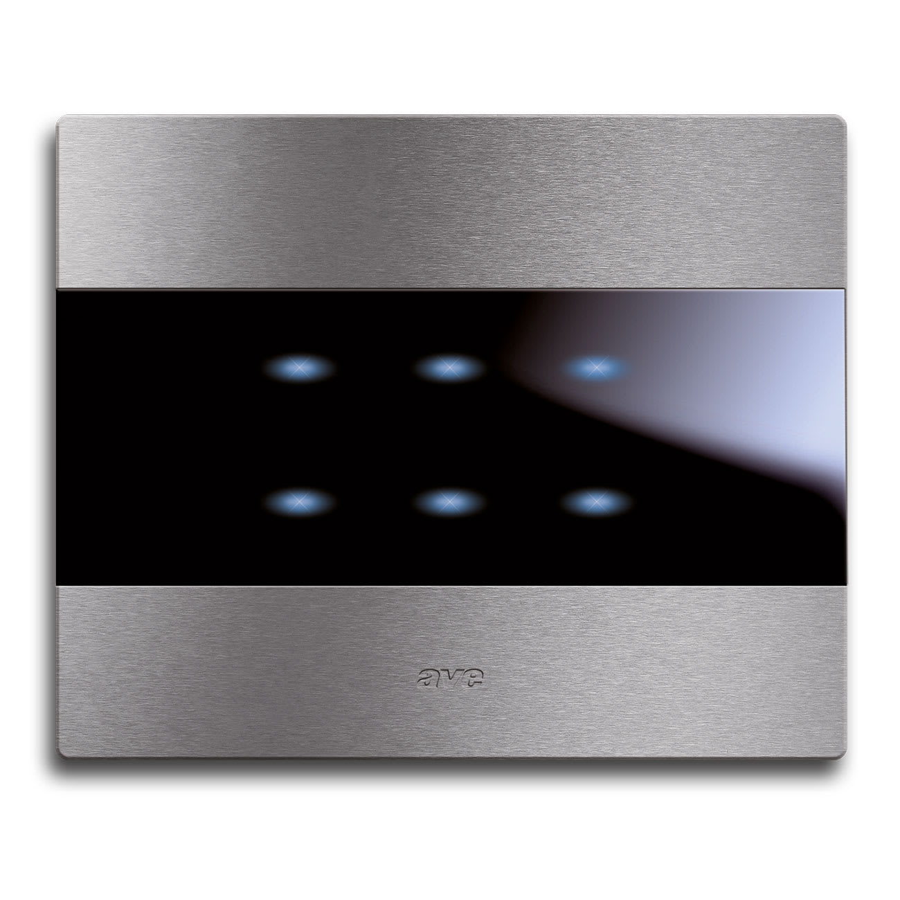 AVE - AVE44PATC16ALS PLACCA AVETOUCH ALLUMINIO NAT. 6COM