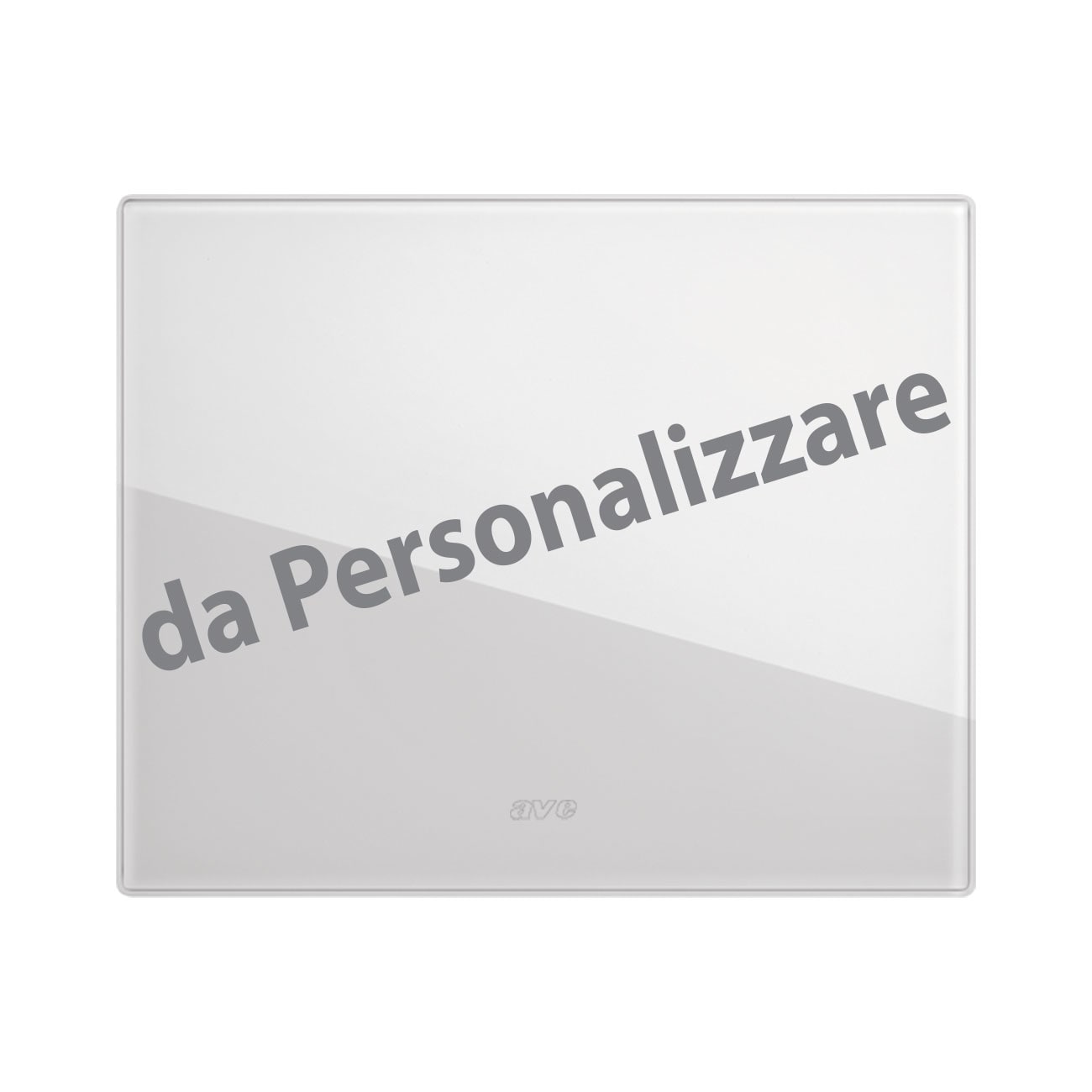 AVE - AVE44PVTC3BL/XX PLACCA VERATOUCH PERSON. BIANCO 3M