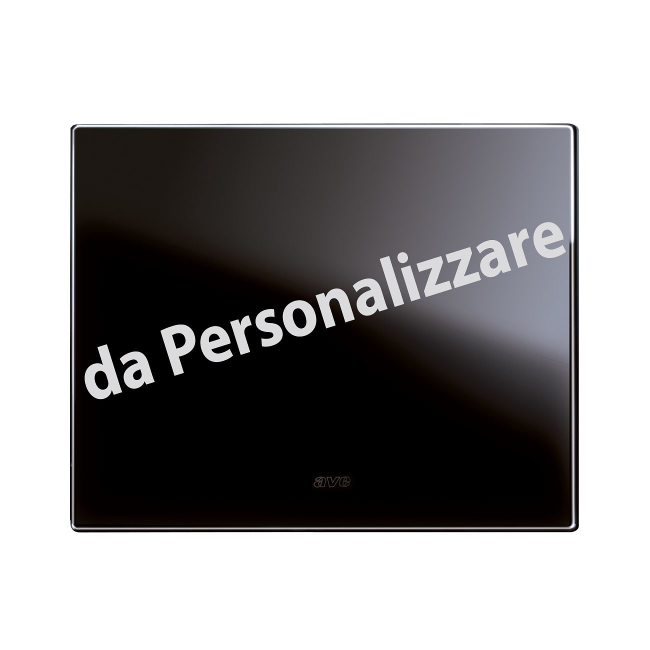 AVE AVE44PVTC3NAL/XX PLACCA VERATOUCH PERSON. NERO 3M