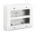 AVE - AVE44Q12VB CONTENITO.RAL9010 IP40 S44 12(6+6)M