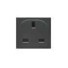 AVE - AVE45397TS PRESA 2P+T 13A 250V ING.BS1363 NOIR