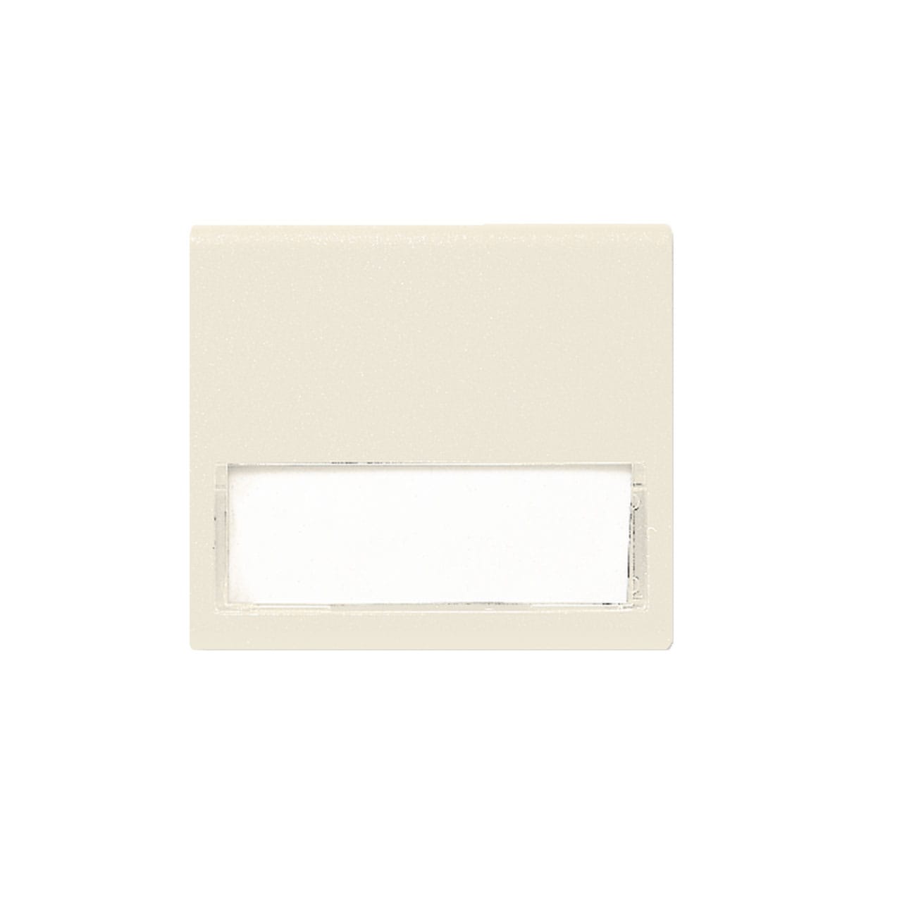 AVE AVE45988S PULSANTE CON TARGH.X SC.TONDA BLANC