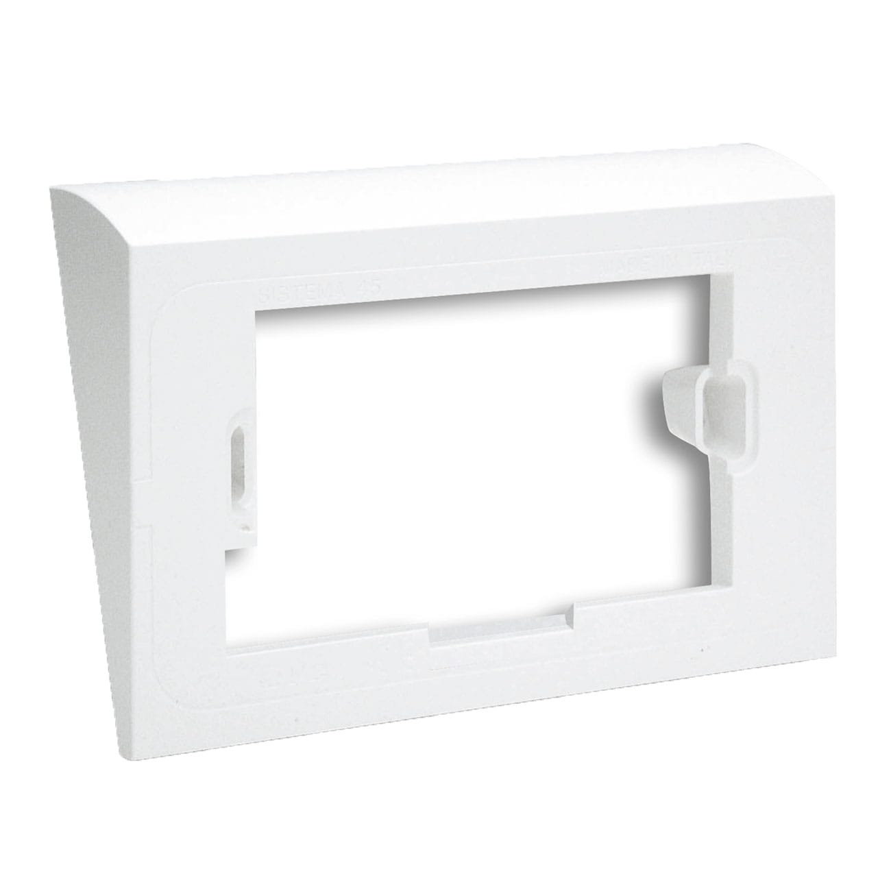 AVE AVE45CI03 CORNICE RIALZ. INCLINATA RAL9016 3M