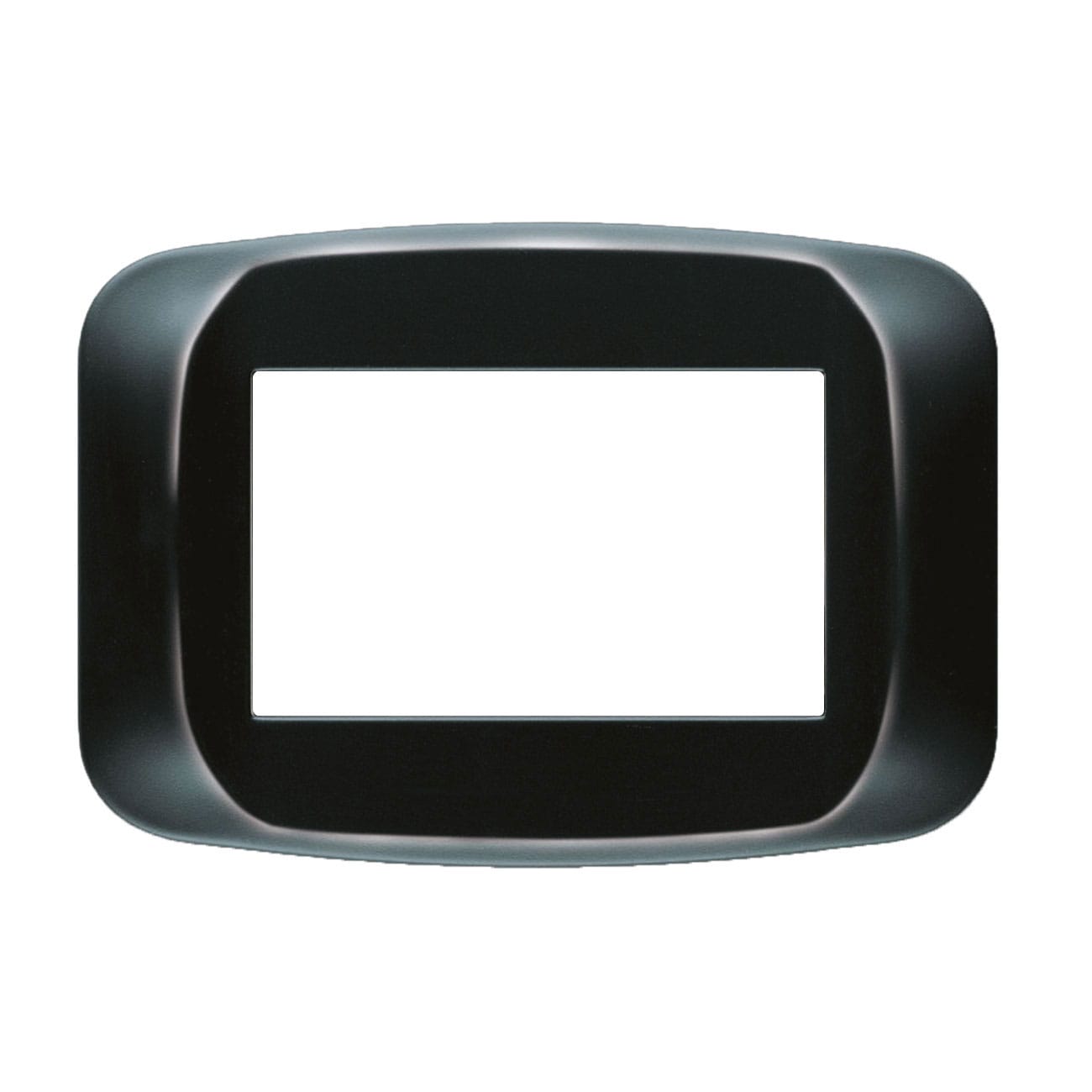 AVE AVE45PB03NL PLACCA BANQ.TECNOP. 3M. NERO LUCIDO