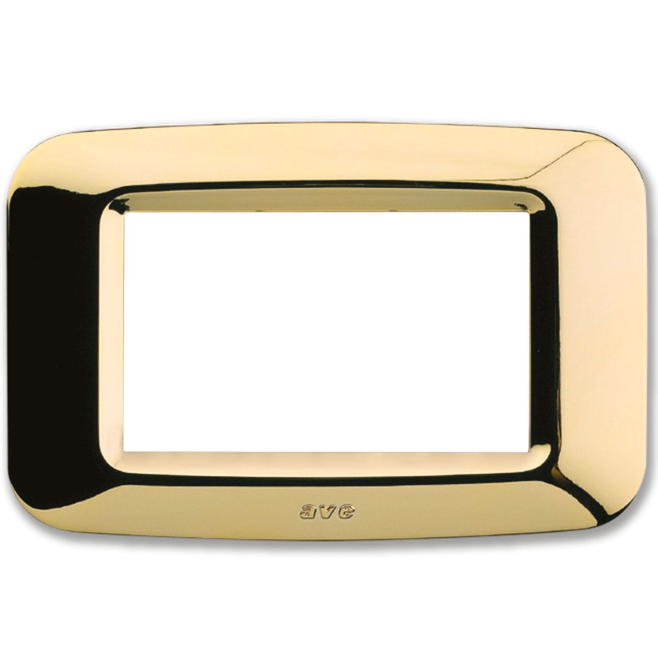 AVE AVE45PY03OT PLACCA YES TECNOP. 3 MOD.OTTONE