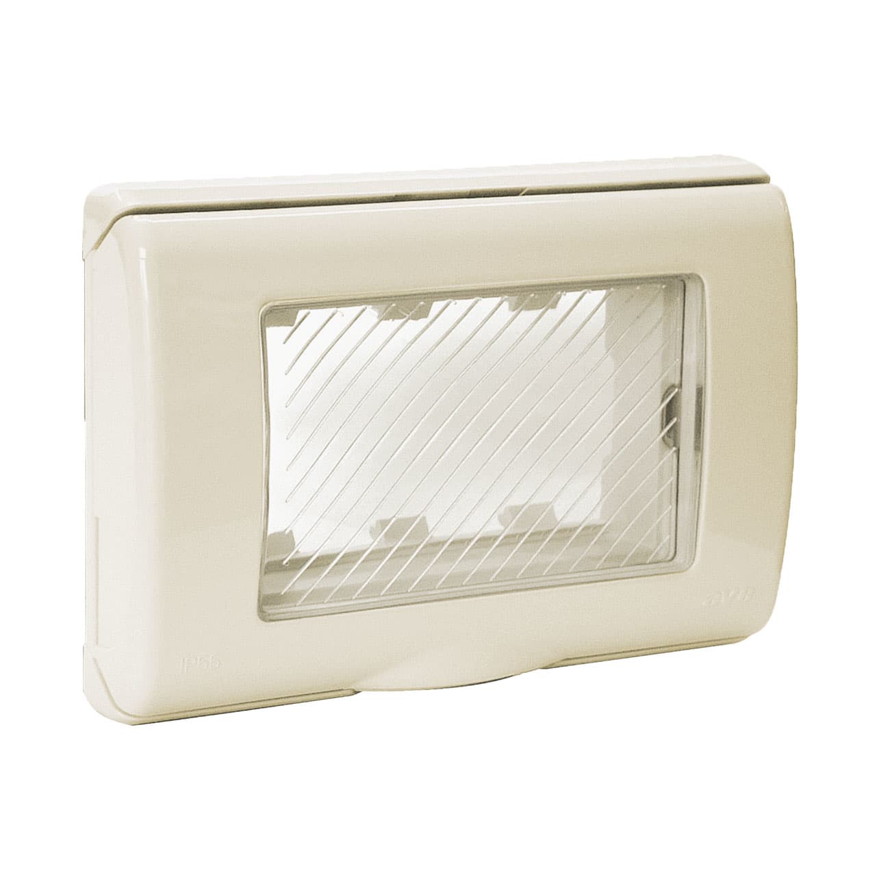 AVE AVE45SP43BPN PLACCA IP55 CON MEMBRANA 3M.BLANC