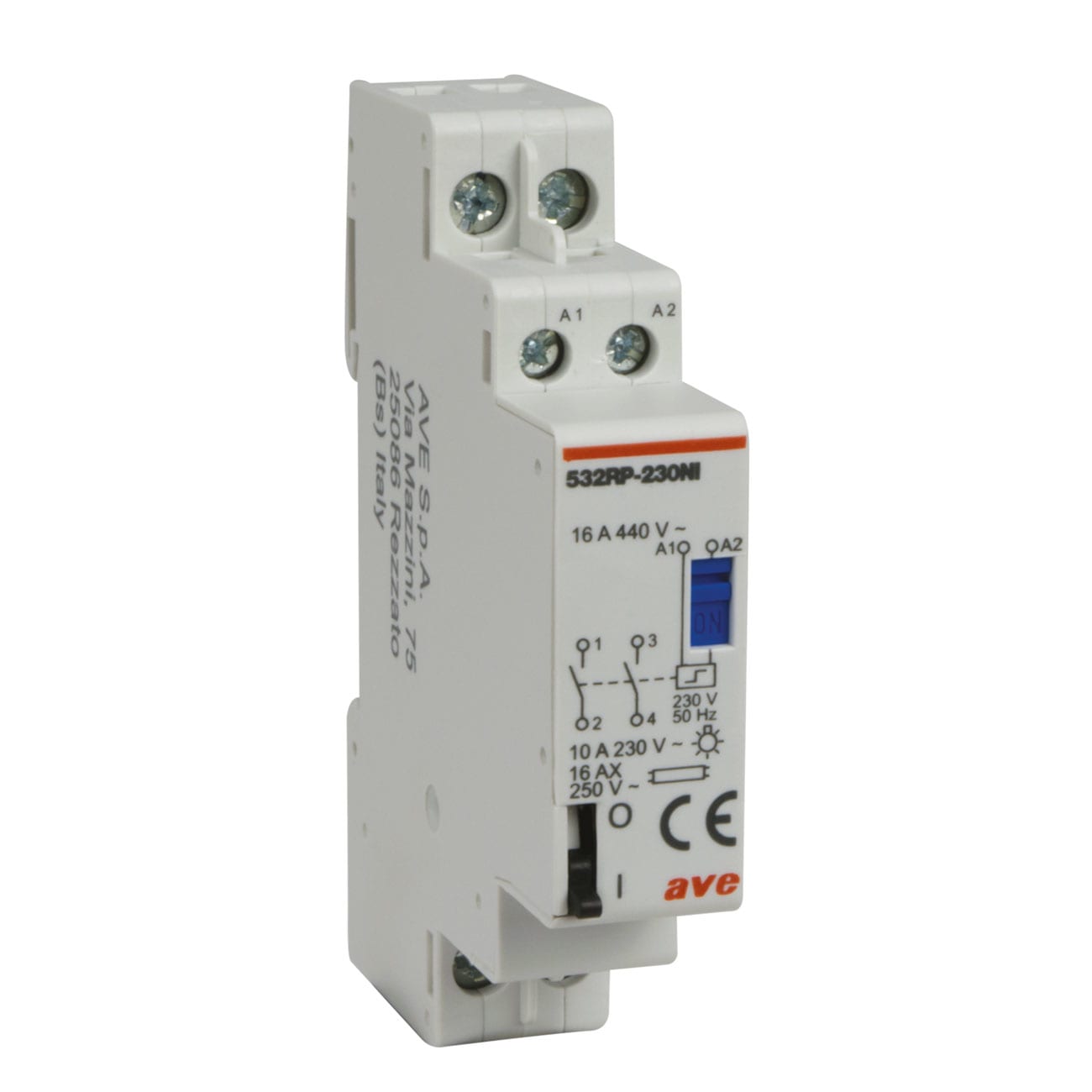 AVE AVE532RP-230NI RELE PASSO-PASSO 16A 2NA T.B230V 1M