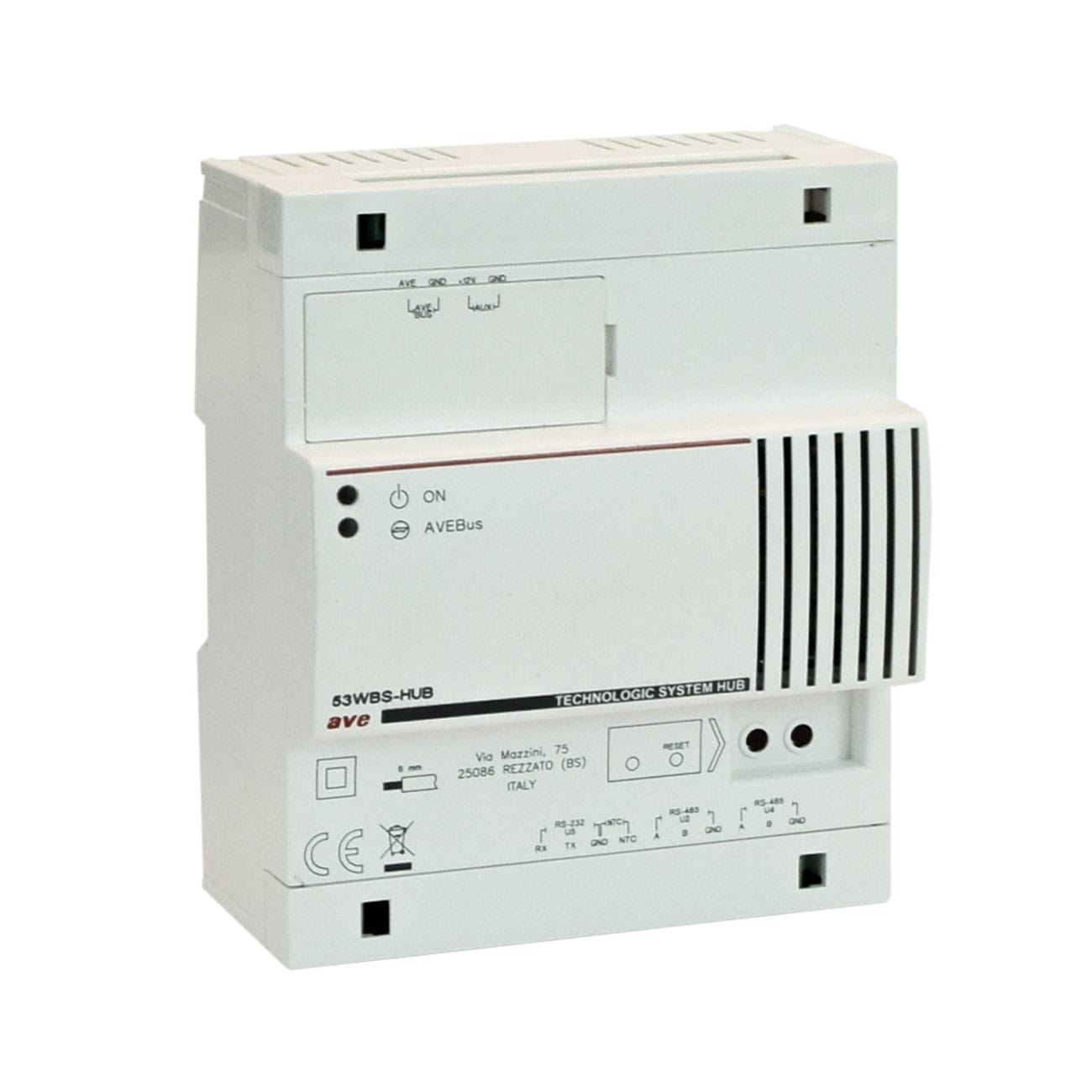 AVE - AVE53WBS-HUB WEBSERVER HUB X SISTEMI TECNOLOGICI