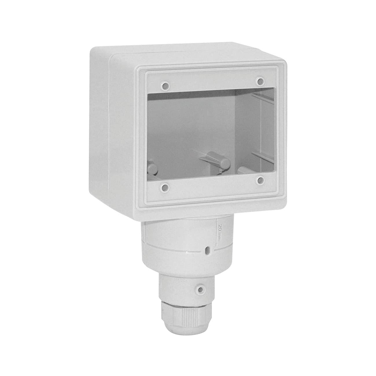 AVE - AVEBG155 BOX TESTA-PALO A 1 FRONTE IP55 S45