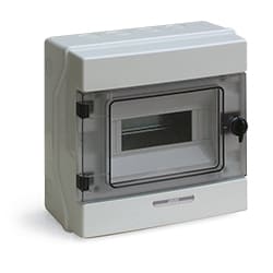 AVE AVEQ6508 QUADRO IP65 DA PARETE 8 MOD. DIN