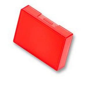 OMRON - OMRA16LJR-106052000 PULSANTE- COPRITASTO RETTANG.ROSSO,IP40