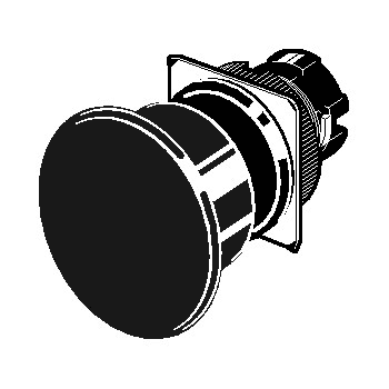 OMRON - OMRA22EMP-141593000 SICUREZZA- FUNGO EMERG.D40,FOROD22MM, TR