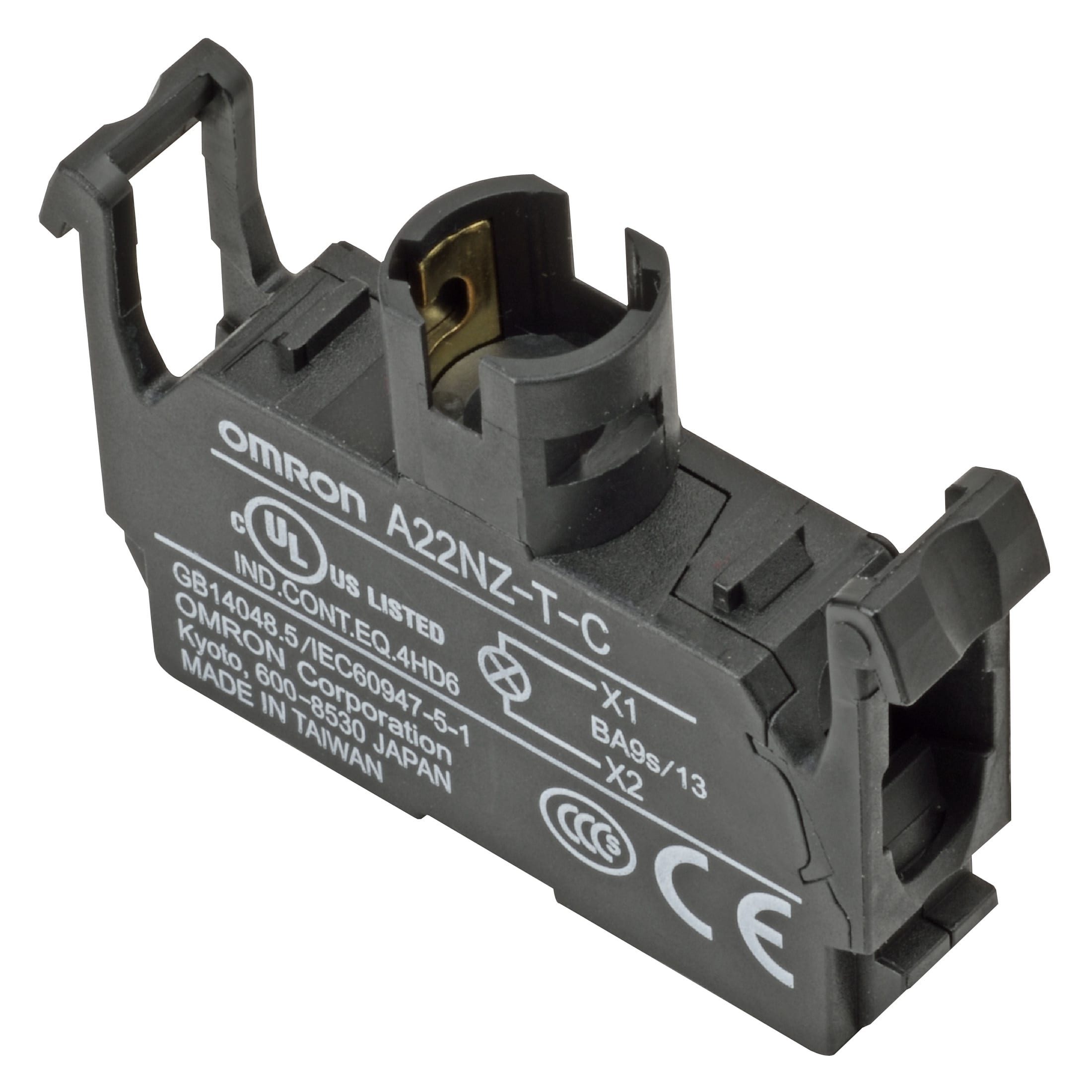 OMRON - OMRA22NZTC PULSANTE- PORTALAMPADA ALIMENTAZIONE 24V