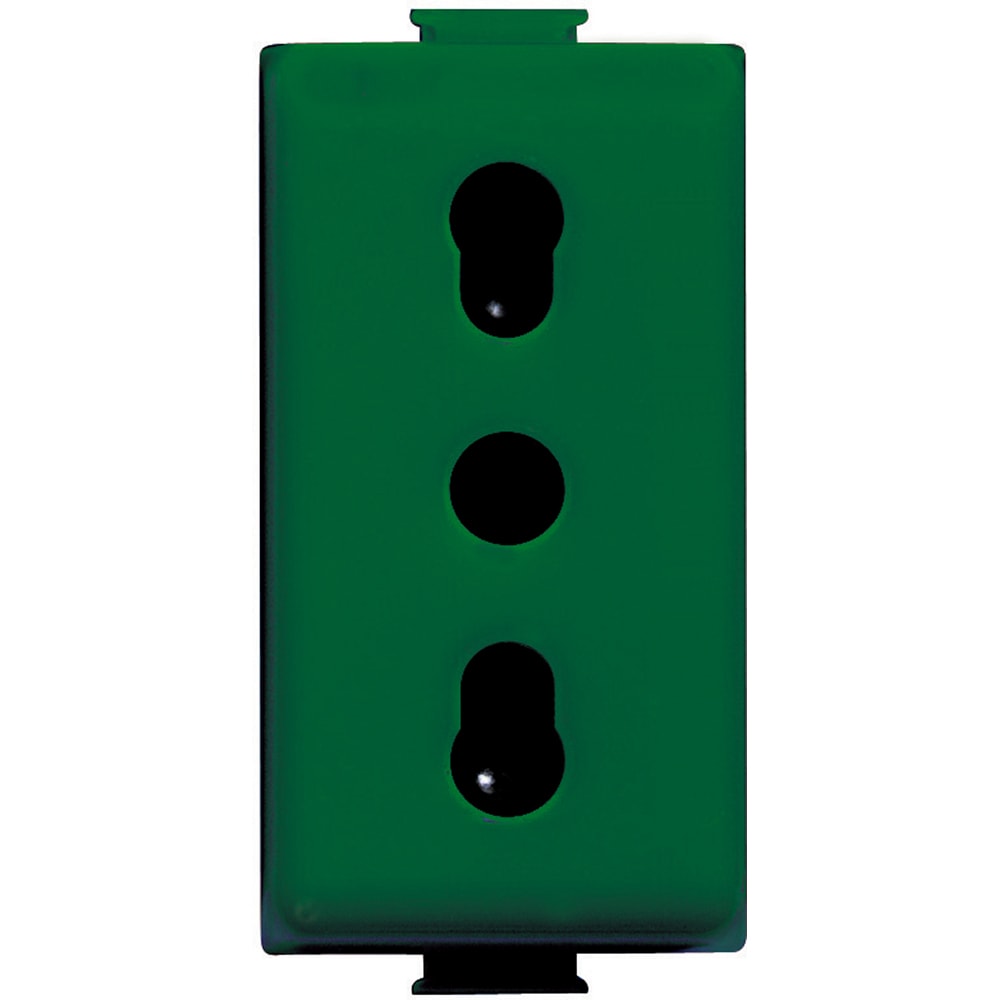 BTICINO BTIA5180V MATIX MAGIC - PRESA BIPASSO 2P+T VERDE