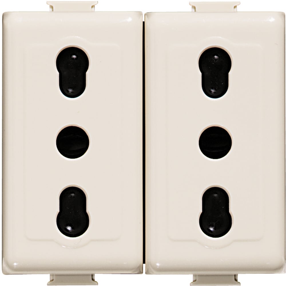 BTICINO BTIA5180/2 MATIX MAGIC - PRESA 10/16A DUPLEX