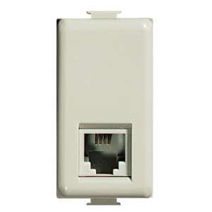 BTICINO S.P.A. - BTIA5958/11N MATIX MAGIC - CONNETTORE RJ11 K10