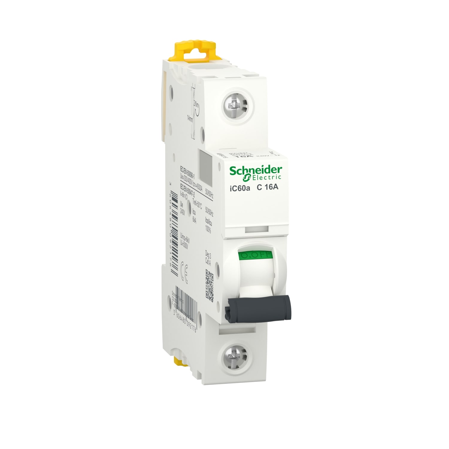 SCHNEIDER ELECTRIC SNRA9F64116 IC60A 1P C 16A 4500A