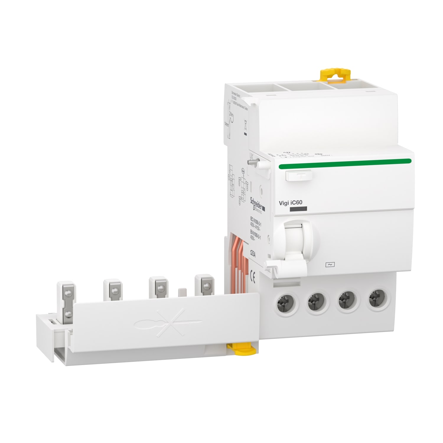 SCHNEIDER ELECTRIC SNRA9Q16425 QUICKVIGI IC60 4P 25A 500MA TIPO AC