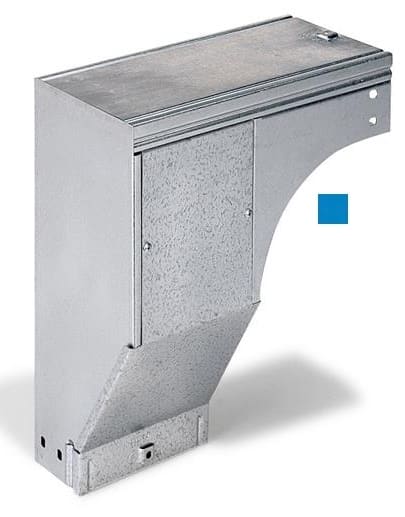 ABB SPA - ABB08623 DISCESA 90° DESTRA H75 BLU 150