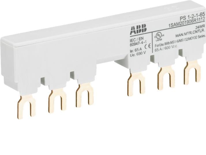 ABB SPA ABBEP 117 4 PS1-2-1 BARRE COLL. X 2 MS116/132 + 1 AU
