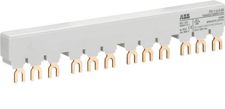ABB SPA ABBEP 122 4 PS1-4-0 BARRE COLL. X 4 MS116/132