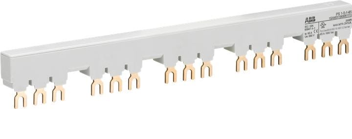 ABB SPA ABBEP 126 5 PS1-5-1 BARRE COLL. X 5 MS116/132 + 1AUX