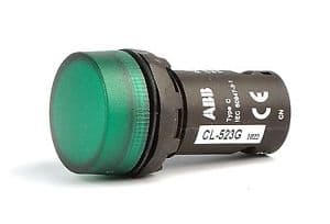 ABB SPA ABBCL2523G CL2-523G LAMP. LED VERDE, 230VCA