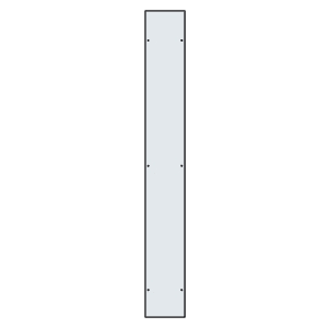ABB SPA - ABBLF2025 N.2 PANNELLI LATERALI 2000X250