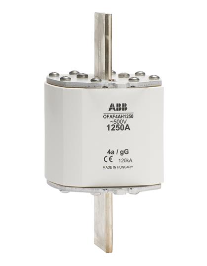 ABB SPA - ABBOFAF4AM1250 OFAF4AM1250 FUS NH4 aM 1250A 500V
