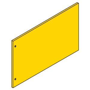 ABB SPA - ABBPC2800 PANNELLO CIECO 200X800 (HXL)M-K