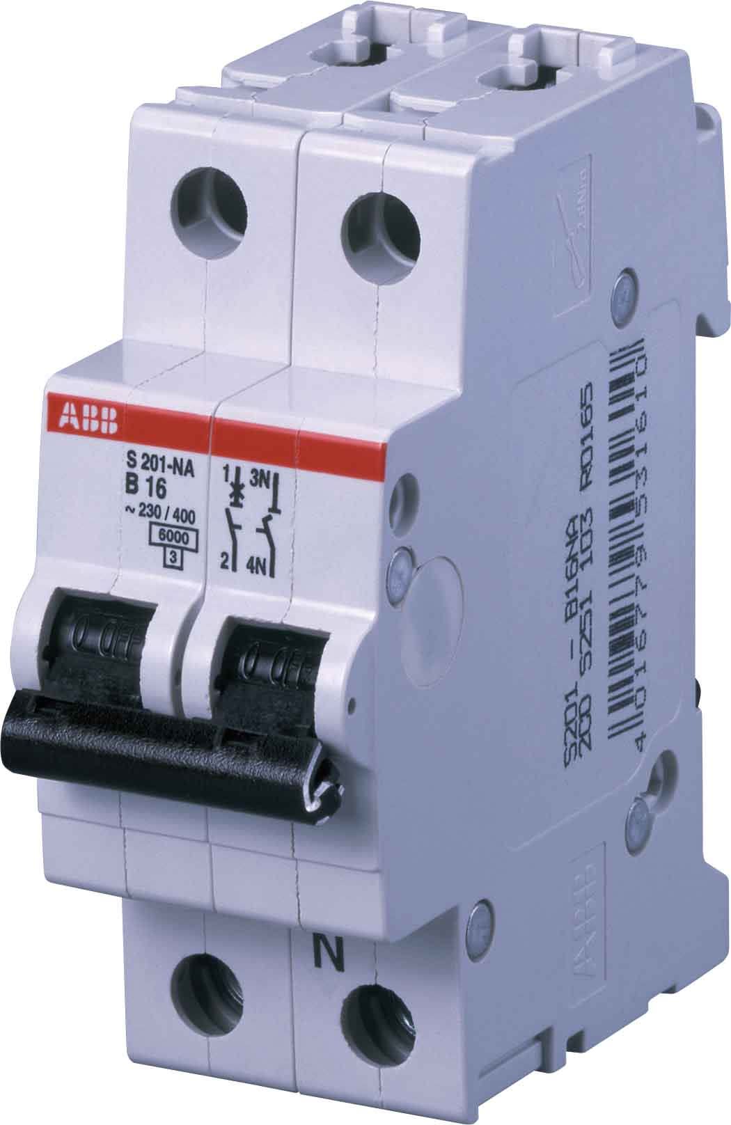 ABB SPA - ABBS598415 S201L NA C25 INTERRUT.AUTOMATICO 4,5KA 1P+N