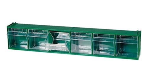 ABC TOOLS SPA ABCN90152000 CONTENITORI TRASPARENTI 6 VASC