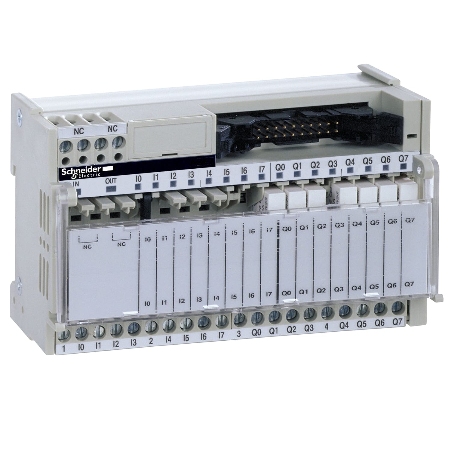 SCHNEIDER ELECTRIC SNRABE7R16T111 BASE RELE 16 CANALI 5 MM