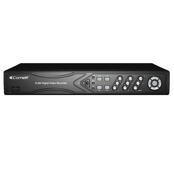 COMELIT GROUP S.P.A. - COEAHDVR080B DVR 4 HYBRID,8 INGRESSI HD,200 IPS,HDD 1