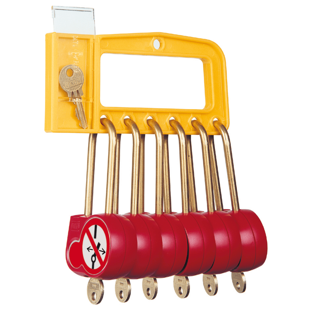 OCMEI S.R.L. - OCMAL-236-111-EX PORTA LUCCHETTI CON 6 LUCCHETTI AL-230