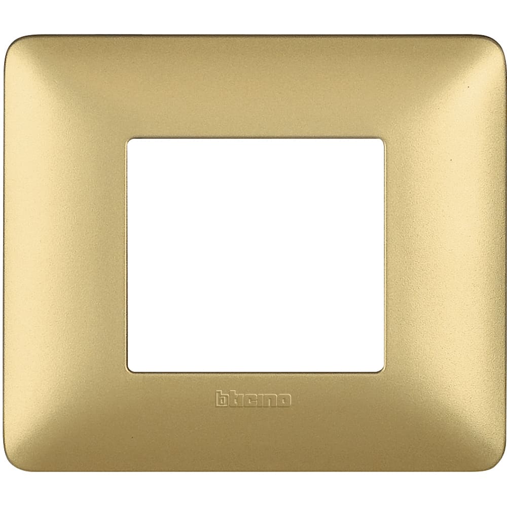 BTICINO BTIAM4802MGL MATIX - PLACCA 2P GOLD