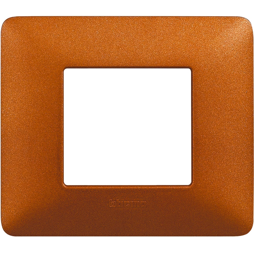 BTICINO BTIAM4802TRT MATIX - PLACCA 2P ROSSO TERRA