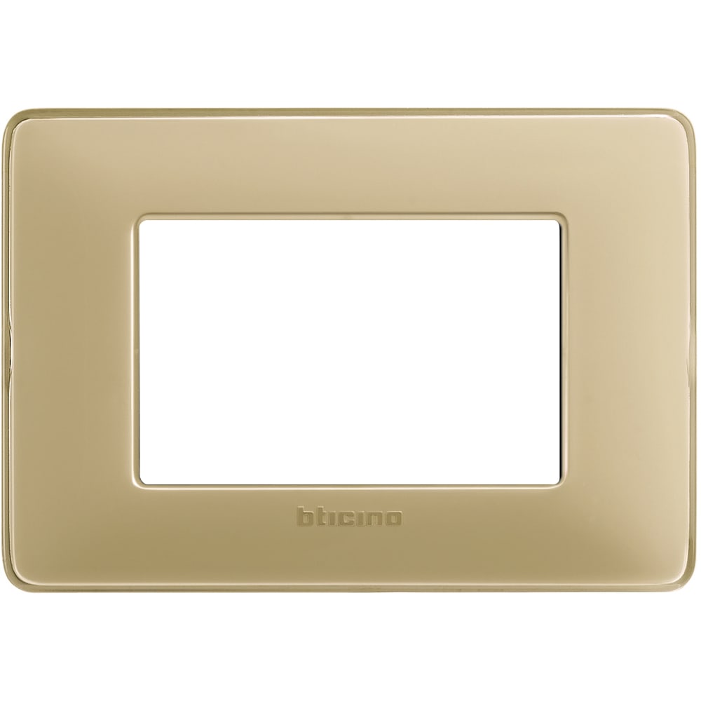 BTICINO BTIAM4803CAV MATIX - PLACCA 3P COLORS AVORIO