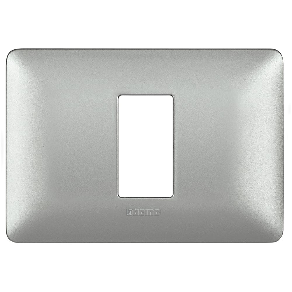 BTICINO BTIAM4803M1MSL MATIX - PLACCA MODULO 503 1P SILVER