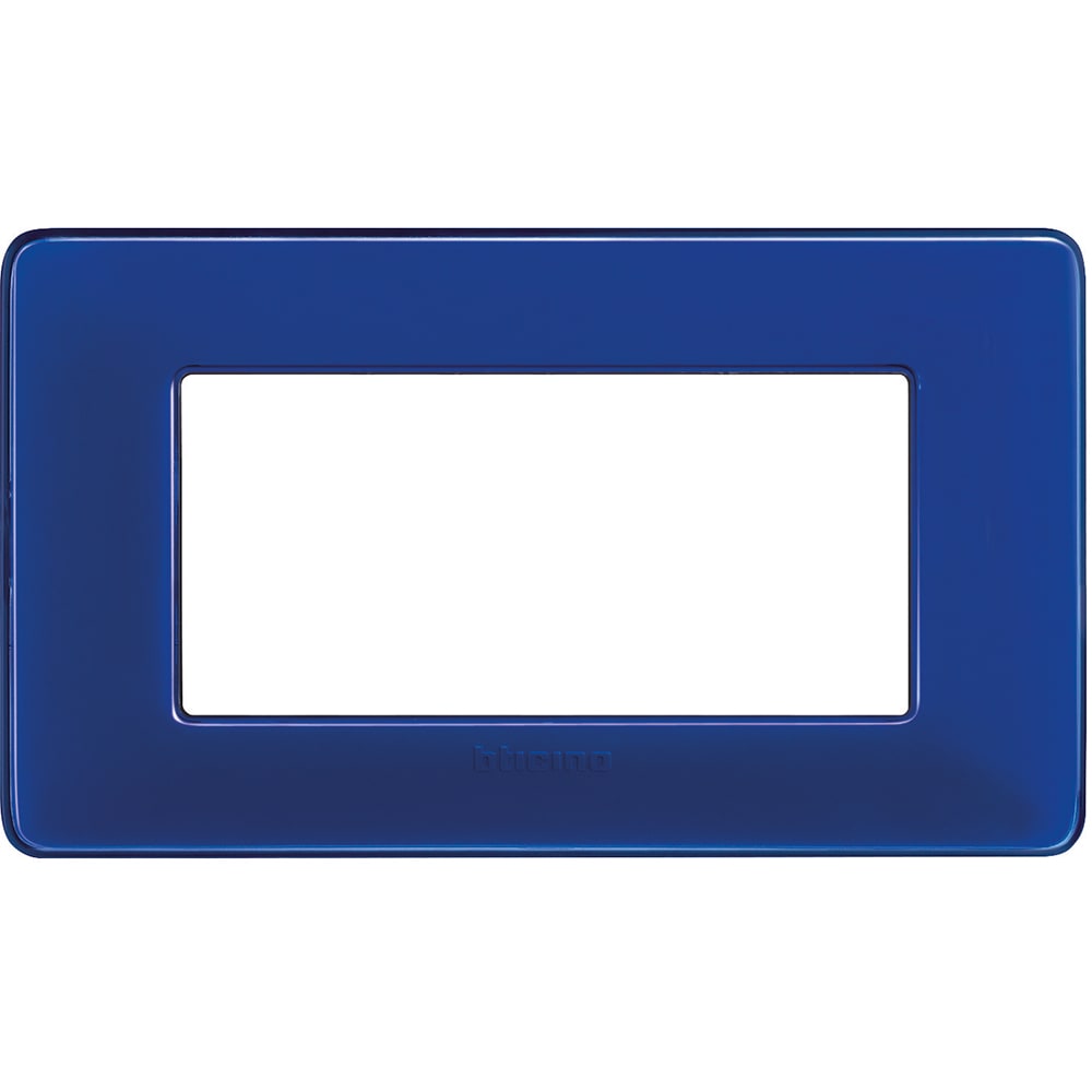 BTICINO BTIAM4804CBU MATIX - PLACCA 4P COLORS COBALTO