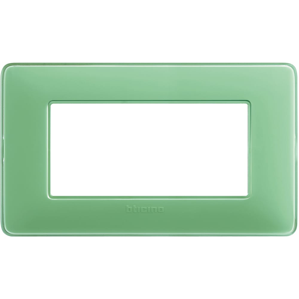 BTICINO BTIAM4804CVC MATIX - PLACCA 4P COLORS TE VERDE