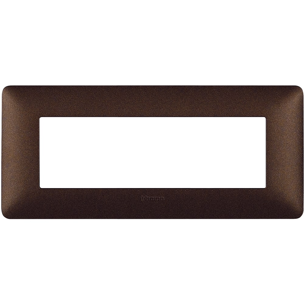 BTICINO BTIAM4806TGG MATIX - PLACCA 6P MARRONE CAFFE