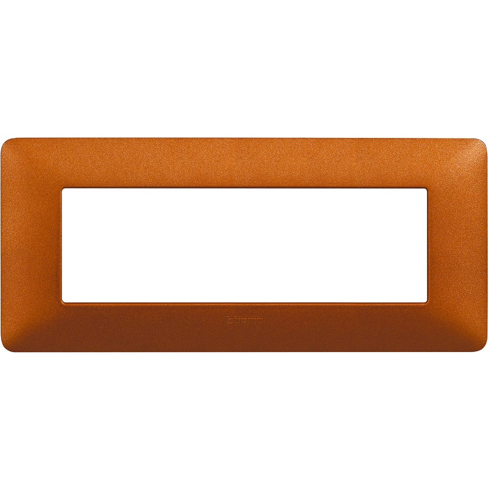 BTICINO BTIAM4806TRT MATIX - PLACCA 6P ROSSO TERRA