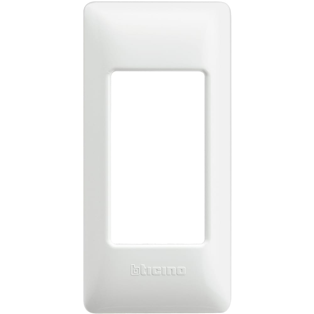 BTICINO BTIAM4811/1BN MATIX - PLACCA PER PROFILATI 1P BIANCO